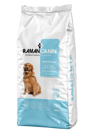 سگ بالغ نژاد بزرگ های انرژی طعم میکس ۱۰ کیلویی