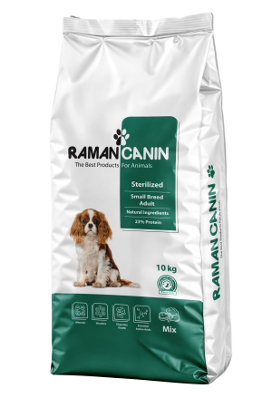 سگ بالغ نژاد کوچک عقیم طعم میکس ۱۰ کیلویی