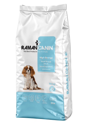 سگ بالغ نژاد کوچک پر انرژی طعم میکس ۱۰ کیلویی