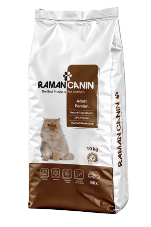 گربه بالغ نژاد پرشین طعم میکس